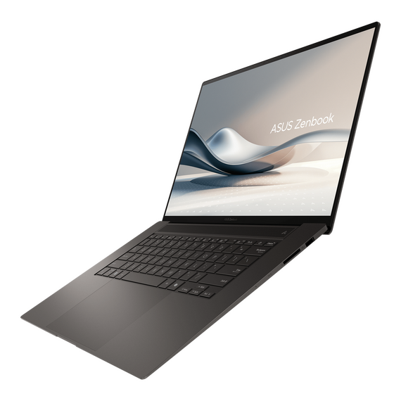 Laptop 16" ASUS Zenbook S 16 OLED UM5606WA, Zumaia Gray, AMD Ryzen AI 9 365, 24GB/1024GB, Windows 11 Home, 2 image