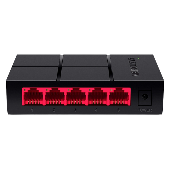 Switch de rețea MERCUSYS MS105G, 5x 10/100/1000 Mbps