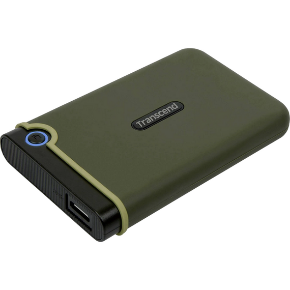 HDD portabil extern Transcend StoreJet 25M3G, 2 TB, Military Green (TS2TSJ25M3G), 3 image