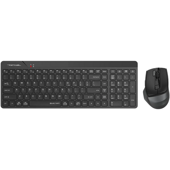 Set Tastatură + Mouse A4Tech FG2400 Air2, Fără fir, Negru
