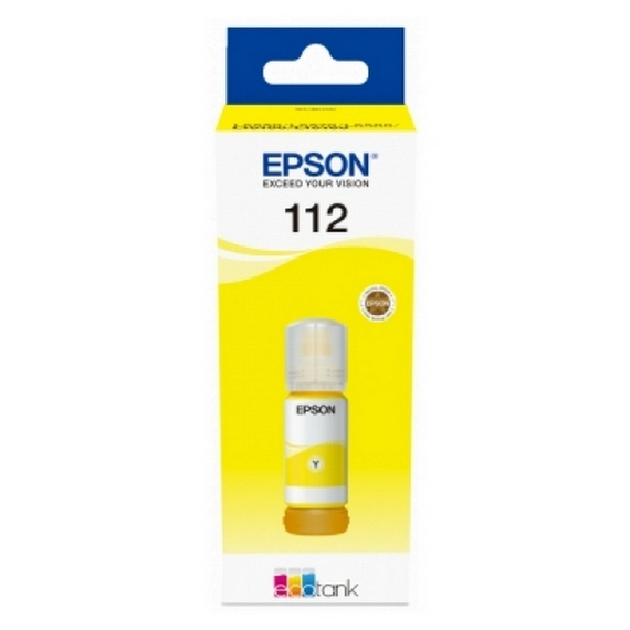 Recipient de cerneală Epson 112 EcoTank, C13T06C44A, Galben, 3 image