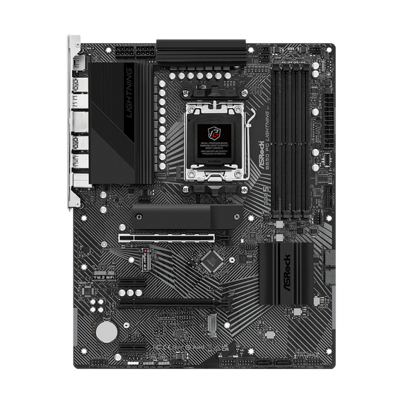 Placă de bază ASRock B650 PG LIGHTNING, AM5, AMD B650, ATX, 3 image