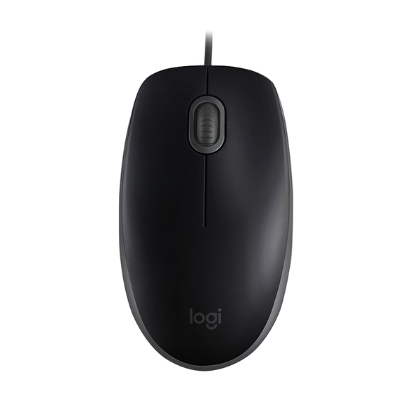 Mouse Logitech B110, Negru, 2 image