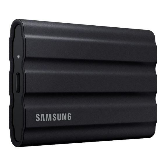 SSD portabil extern Samsung Portable SSD T7 Shield, 2 TB, Negru (MU-PE2T0S/WW)