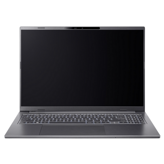 Laptop 16" Acer Aspire 16 AI OLED A16-61M, Steel Gray, AMD Ryzen AI 7 350, 32GB/1024GB, Linux eShell