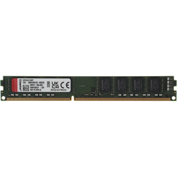 Memorie RAM Kingston ValueRAM, DDR3 SDRAM, 1600 MHz, 8GB, KVR16LN11/8WP