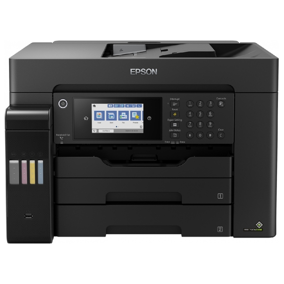 Multifunctional Inkjet Epson L15150, Negru, 2 image