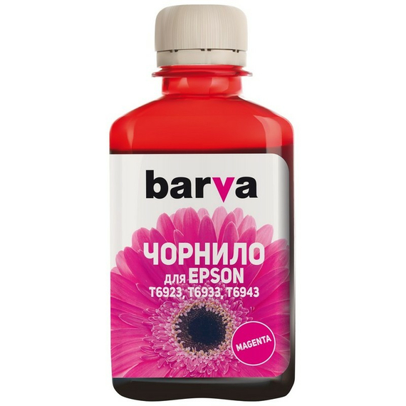 Recipient de cerneală Barva T6931, 180ml, Magenta, 2 image