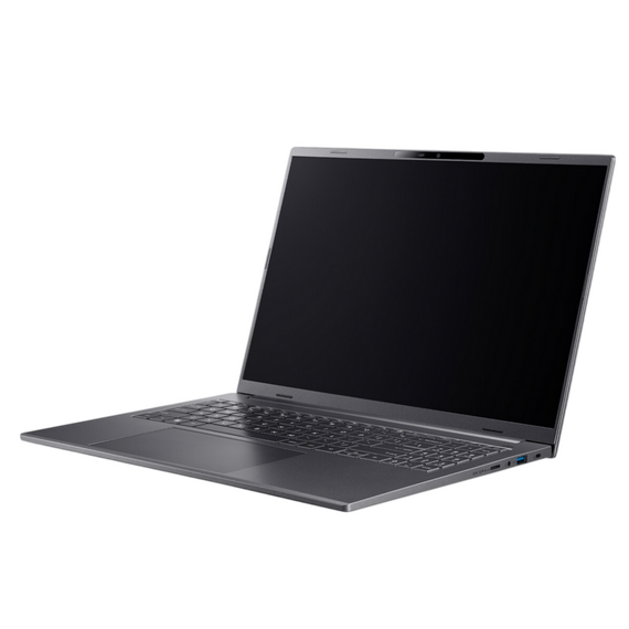 Laptop 16" Acer Aspire 16 AI OLED A16-61M, Steel Gray, AMD Ryzen AI 5 330, 16GB/1024GB, Linux eShell, 2 image
