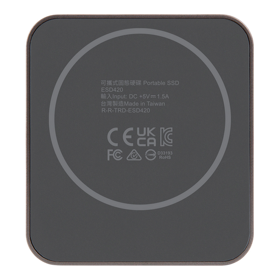 SSD portabil extern Transcend ESD420, 1 TB, Iron Gray (TS1TESD420C), 3 image