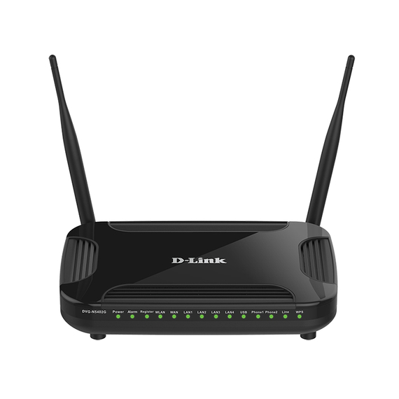 Router fără fir D-Link DVG-N5402G, 3G, 4G, Negru, 2 image