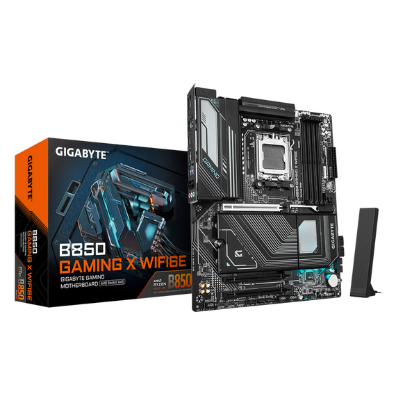 Placă de bază Gigabyte B850 GAMING X WIFI6E, AM5, AMD B850, ATX