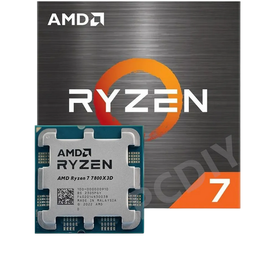 Procesor AMD Ryzen 7 7800X 3D, AMD Radeon Graphics,  | Tray, 3 image