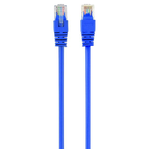 Patch cord Cablexpert PP12-5M/B, CAT5e UTP, 5m, Albastru