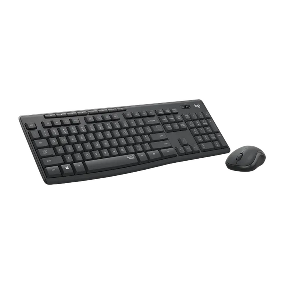 Set Tastatură + Mouse Logitech MK295, Fără fir, Negru, 2 image