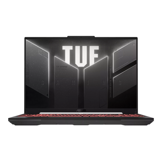 Laptop Gaming 16" ASUS TUF Gaming A16 FA607NUG, Mecha Gray, AMD Ryzen 7 7445HS, 16GB/1024GB, Fără SO, 2 image