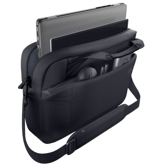 Geantă pentru Laptop DELL Plus EcoLoop Slim Briefcase, 15.6", Negru, 3 image