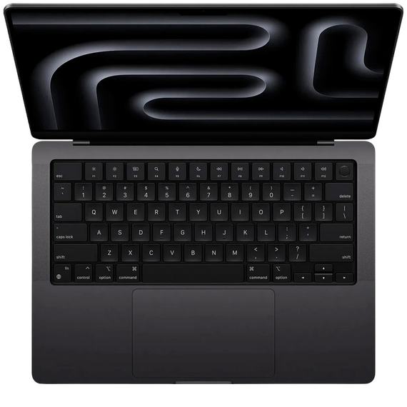 Laptop 14,2" Apple MacBook Pro 14 A3112, Space Black, M4 with 10-core CPU and 10-core GPU, 16GB/1024GB, macOS Sequoia, 3 image