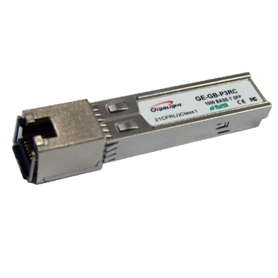 Transceiver Gigaligth GE-GB-P3RC-ETB, 1,25Gbps, 0,1km