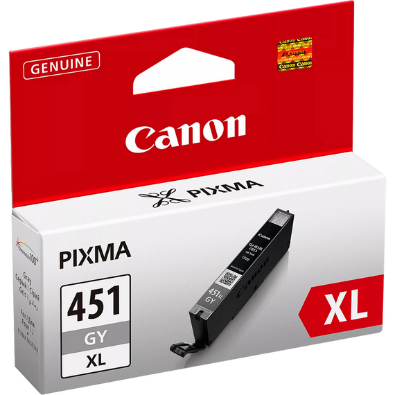 Cartuș de cerneală Canon CLI-451 XLGY, 11ml, Gri, 3 image