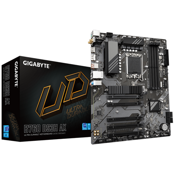 Placă de bază Gigabyte B760 DS3H AX, LGA1700, Intel B760, ATX