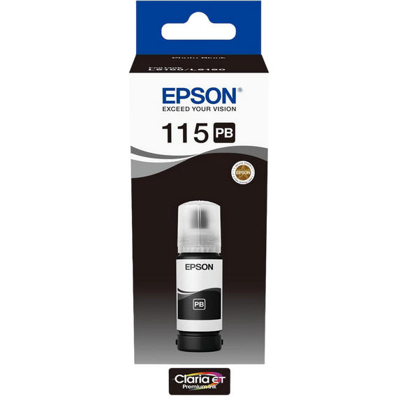 Recipient de cerneală Epson 115 EcoTank, 70ml, Negru, 2 image