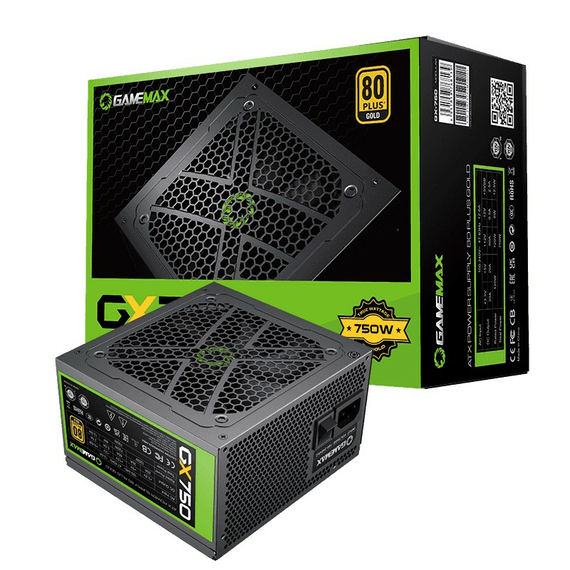 Sursă Alimentare PC Gamemax GX-750, 750W, ATX, Complet modular, 2 image