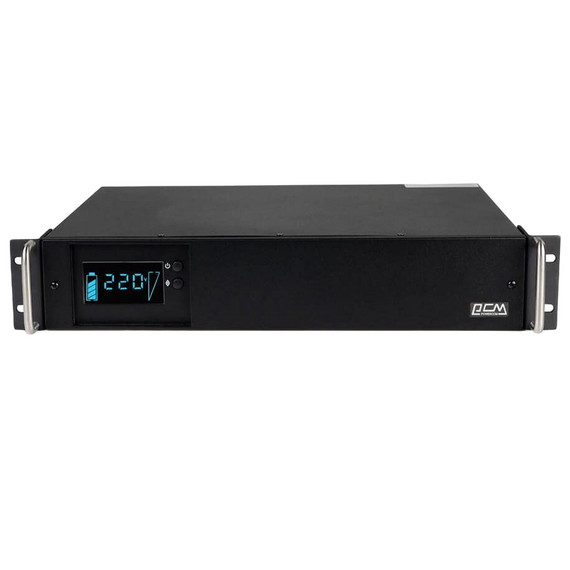 Sursă de alimentare neîntreruptibilă PCM KIN-1200AP RM, Linear-interactiv, 1200VA, Montare pe rafturi, 2 image