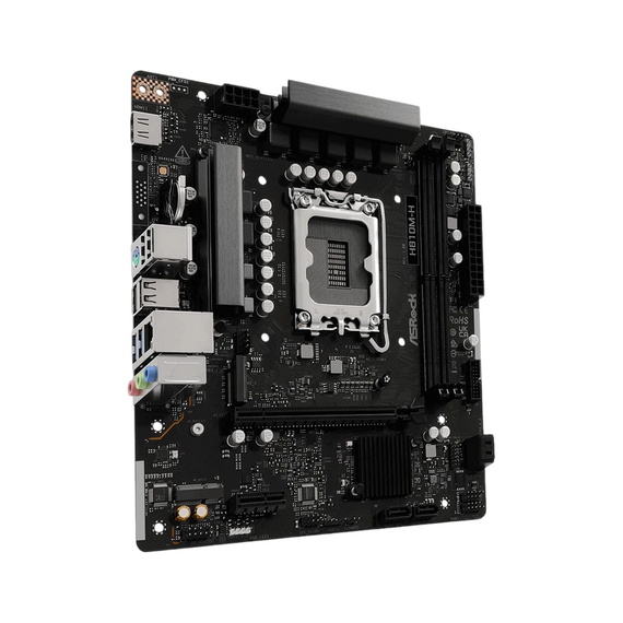 Placă de bază ASRock H810M-H, LGA1851, Intel H810, Micro-ATX, 3 image