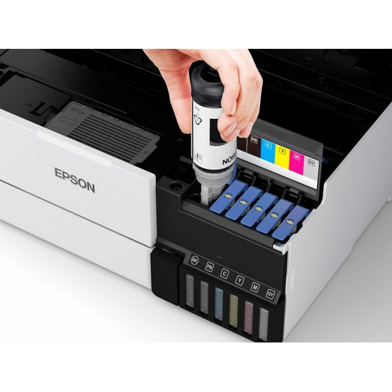 Multifunctional Inkjet Epson L8160, Alb, 2 image