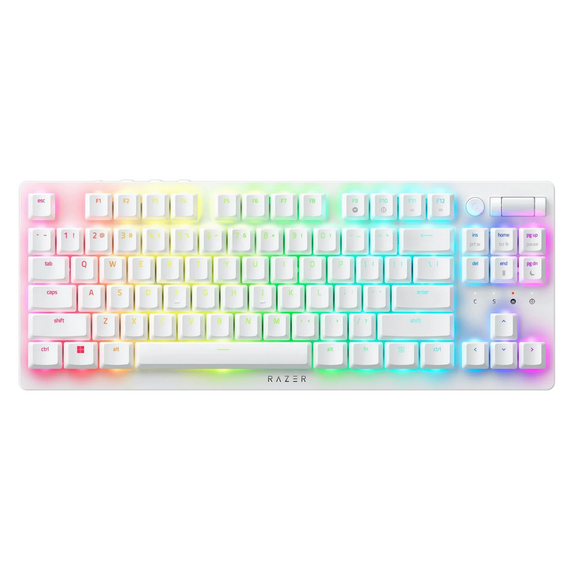 Tastatură Razer DeathStalker V2 Pro, Fără fir, Alb