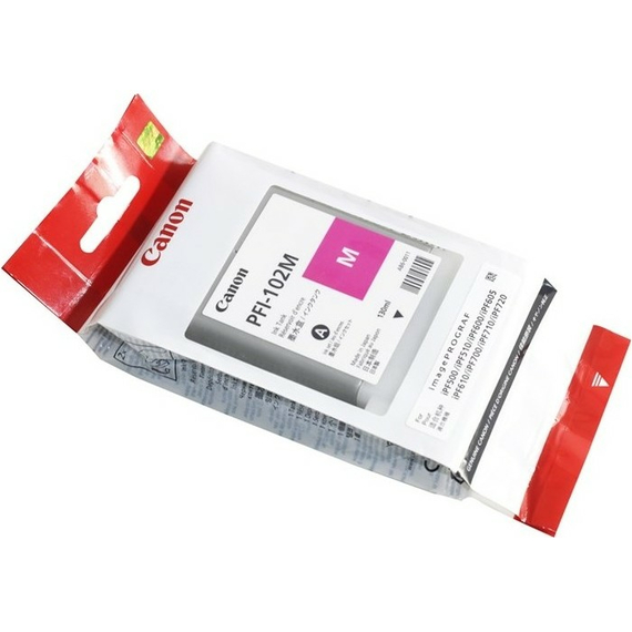 Cartuș de cerneală Canon PFI-102, 130ml, Magenta, 2 image