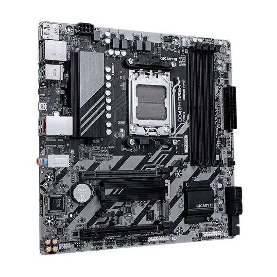Placă de bază Gigabyte B840M DS3H, AM5, AMD B840, Micro-ATX, 3 image