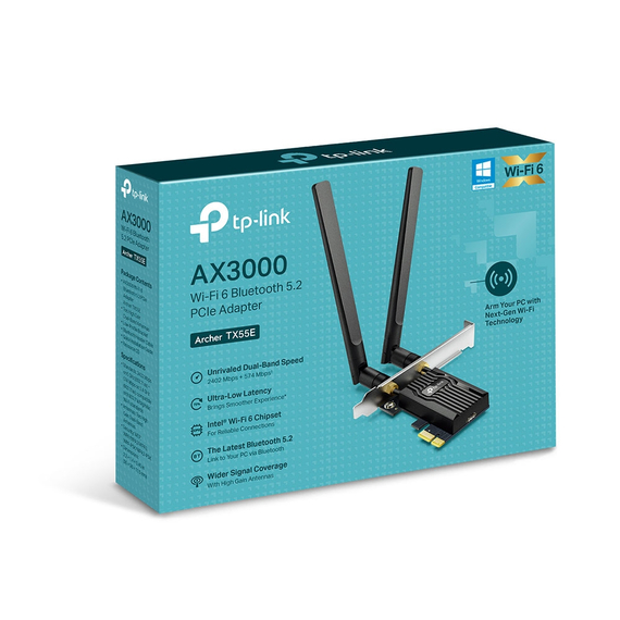 Adaptor PCle TP-LINK Archer TX55E, PCI-E, 2 image