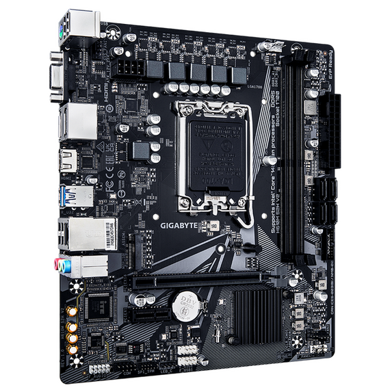 Placă de bază Gigabyte H610M S2H V2, LGA1700, Intel H610, Micro-ATX, 3 image