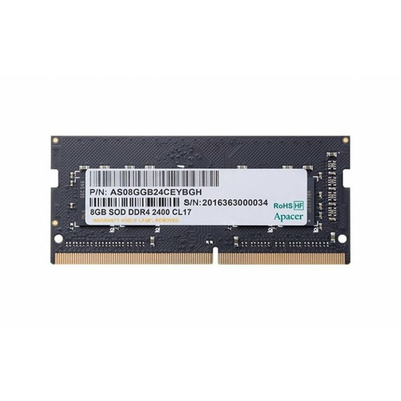 Memorie RAM Apacer AS08GGB32CSYBGH, DDR4 SDRAM, 3200 MHz, 8GB