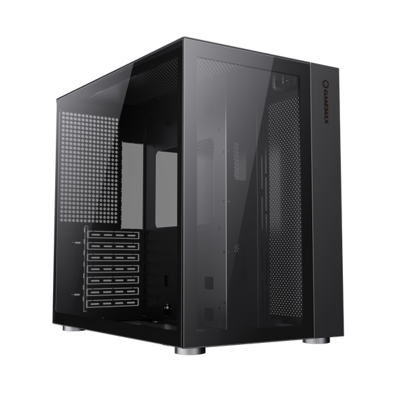 Carcasă PC Gamemax Infinity, Midi-Tower, Fără PSU, Negru