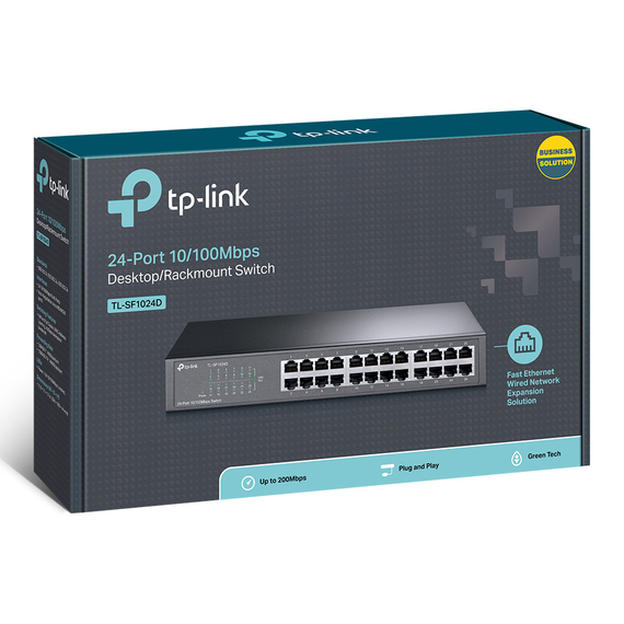Switch de rețea TP-LINK TL-SF1024D, 24x 10/100 Mbps, 3 image