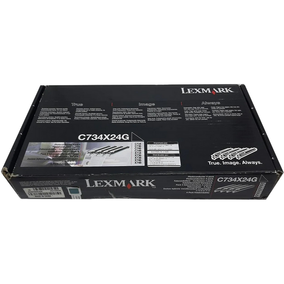 Cartuș pentru imprimantă Lexmark C734X24G, Multipack BK/C/M/Y, 3 image