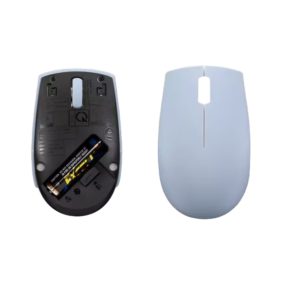 Mouse Wireless Lenovo 300 Compact, Albastru, 3 image