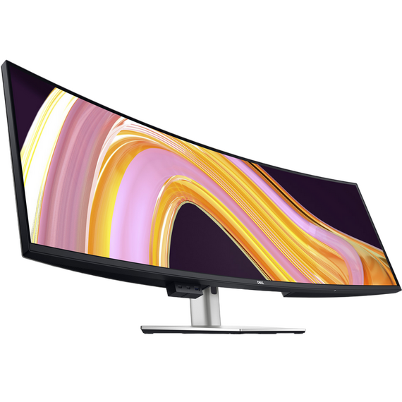49" Monitor DELL U4924DW, IPS 2560x1440 WQHD, Negru, 2 image