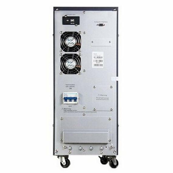 UPS Online Ultra Power 10 000VA, without  batteries, RS-232, SNMP Slot, metal case, LCD, 2 image