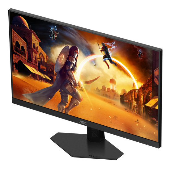 23,8" Monitor Gaming AOC 24G4HRE, IPS 1920x1080 FHD, Negru, 2 image
