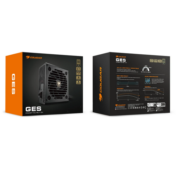 Sursă Alimentare PC Cougar Power GES 850, 850W, ATX, Nemodular, 2 image