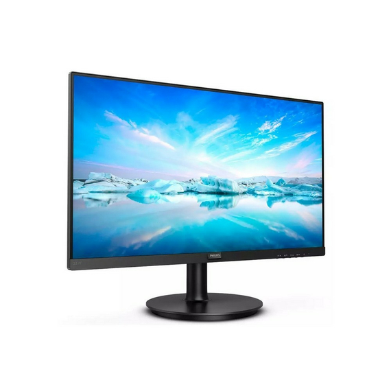 21,5" Monitor PHILIPS 221V8, VA 1920x1080 FHD, Negru, 3 image