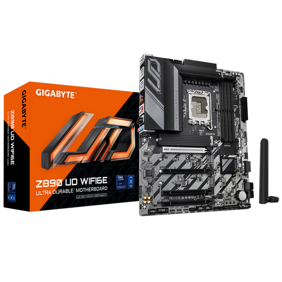 Placă de bază Gigabyte Z890 UD WIFI6E, LGA1851, Intel Z890, ATX