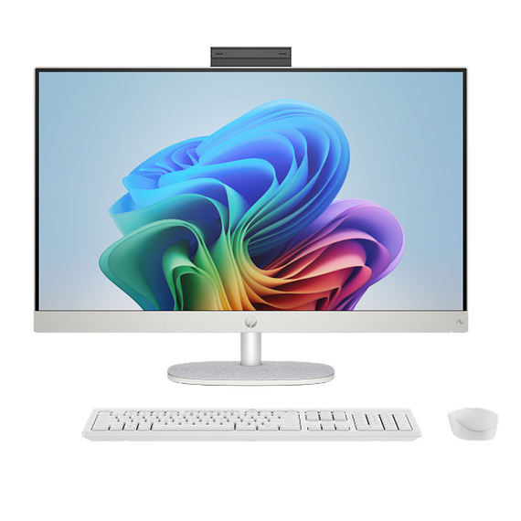 Computer All-in-One HP Next Gen AI 27-ct2000ci, 27", AMD Ryzen AI 7 350, 32GB/1024GB, Windows 11 Home, Alb