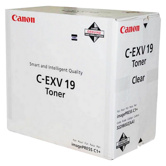 Toner Canon C-EXV19, Transparent