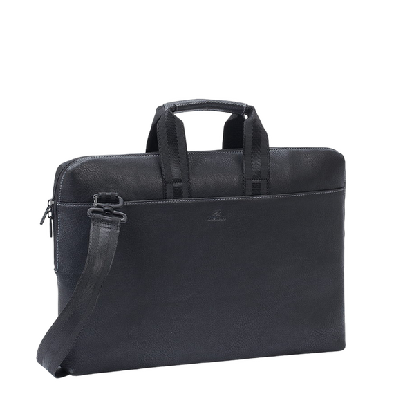 Geantă pentru Laptop RivaCase Orly, 16", Poliester, Negru