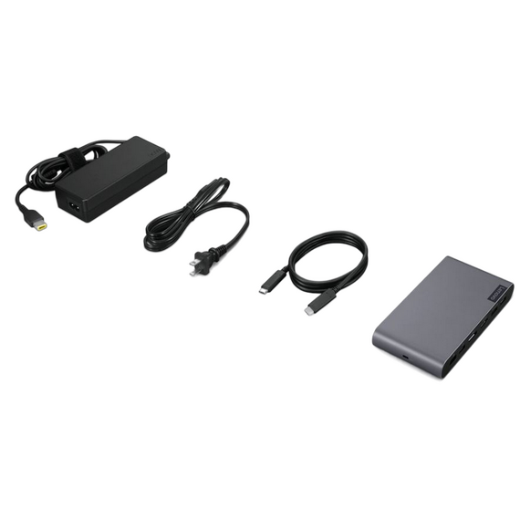 Stație Docking Lenovo 40B30090EU, Gri, 3 image